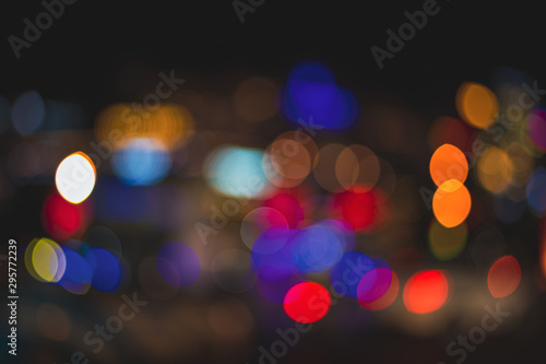 defocused city lights © Hide_Studio