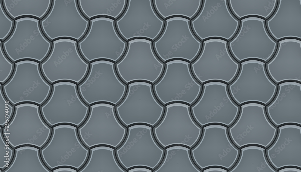 Seamless pattern of milano cobblestone pavers Seamless pattern of milano cobblestone pavers