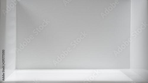 Wallpaper Mural Image of light and shadow in a white room with space Torontodigital.ca