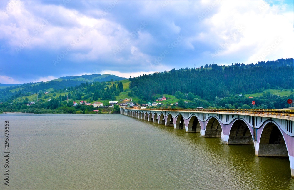 viaduct from Poiana Largului Romania