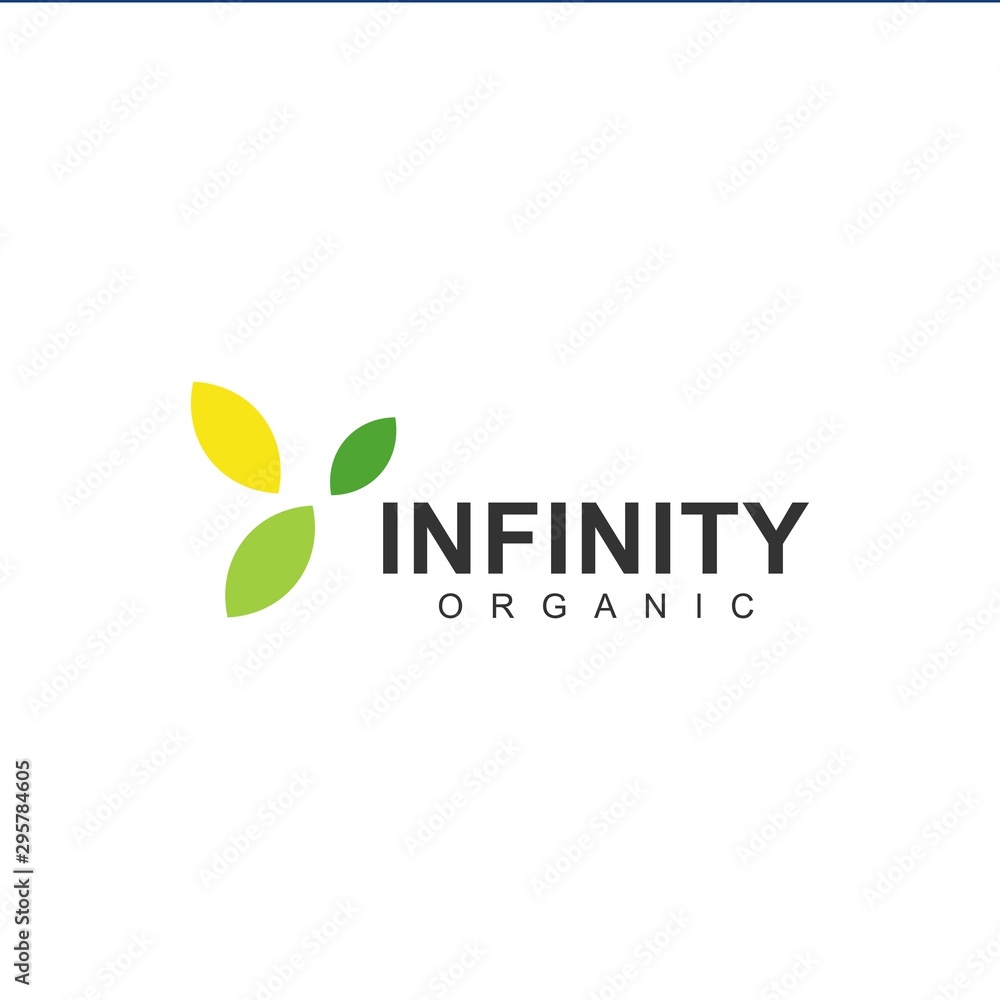 Obraz premium infinity logo template design creative idea vector