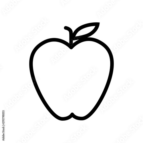 Apple Icon Vector Design Template