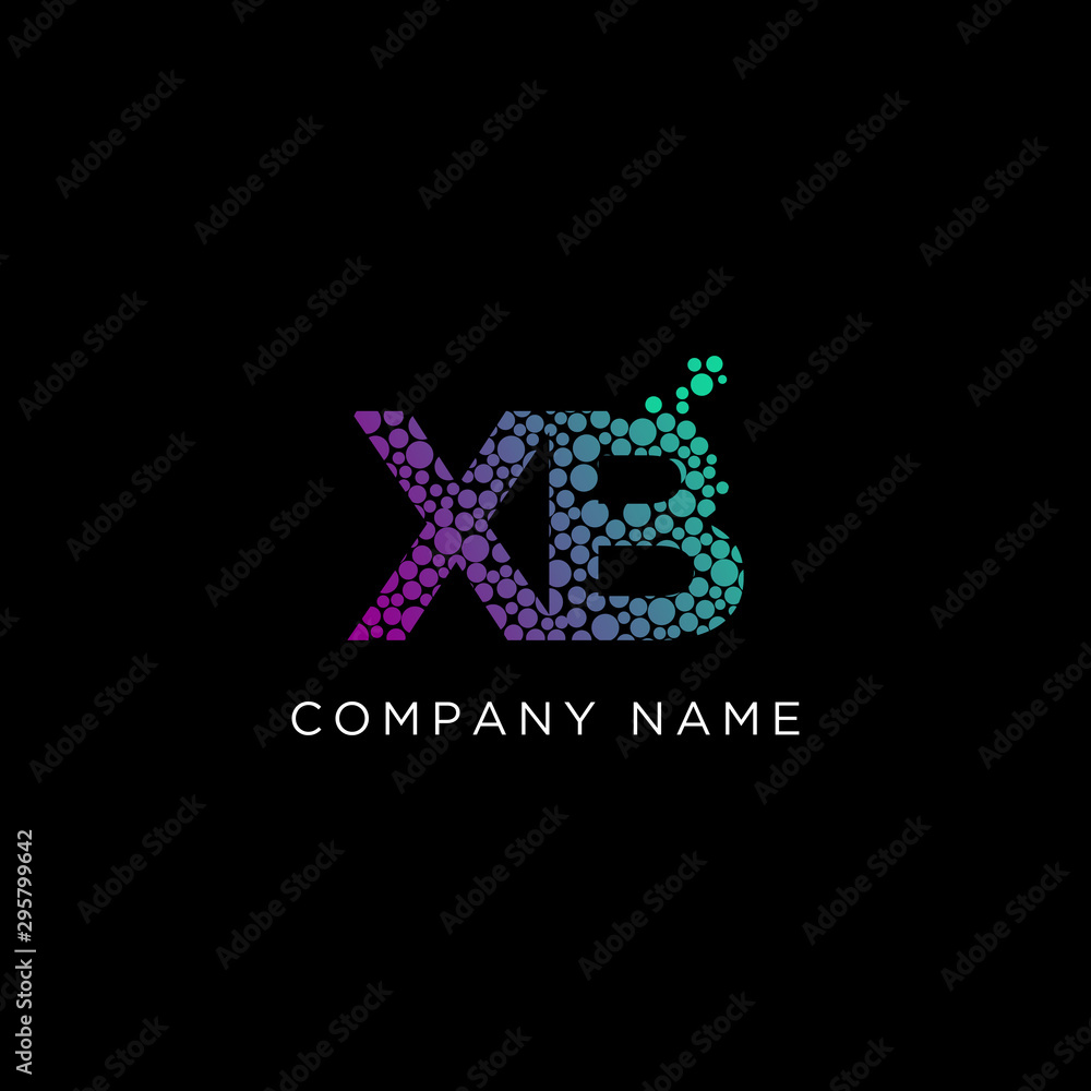 XB letter Logo Designs,X Initial name logo template XB letter Logo Designs,X Initial name logo template