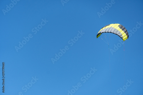 Amazing kite flying in the blue sky