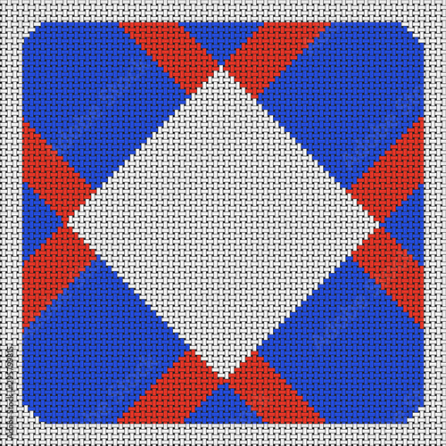 Cross stitch- abstract embroidery pattern