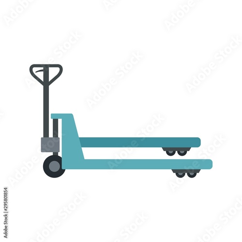 Lift cart icon. Flat illustration of lift cart vector icon for web design