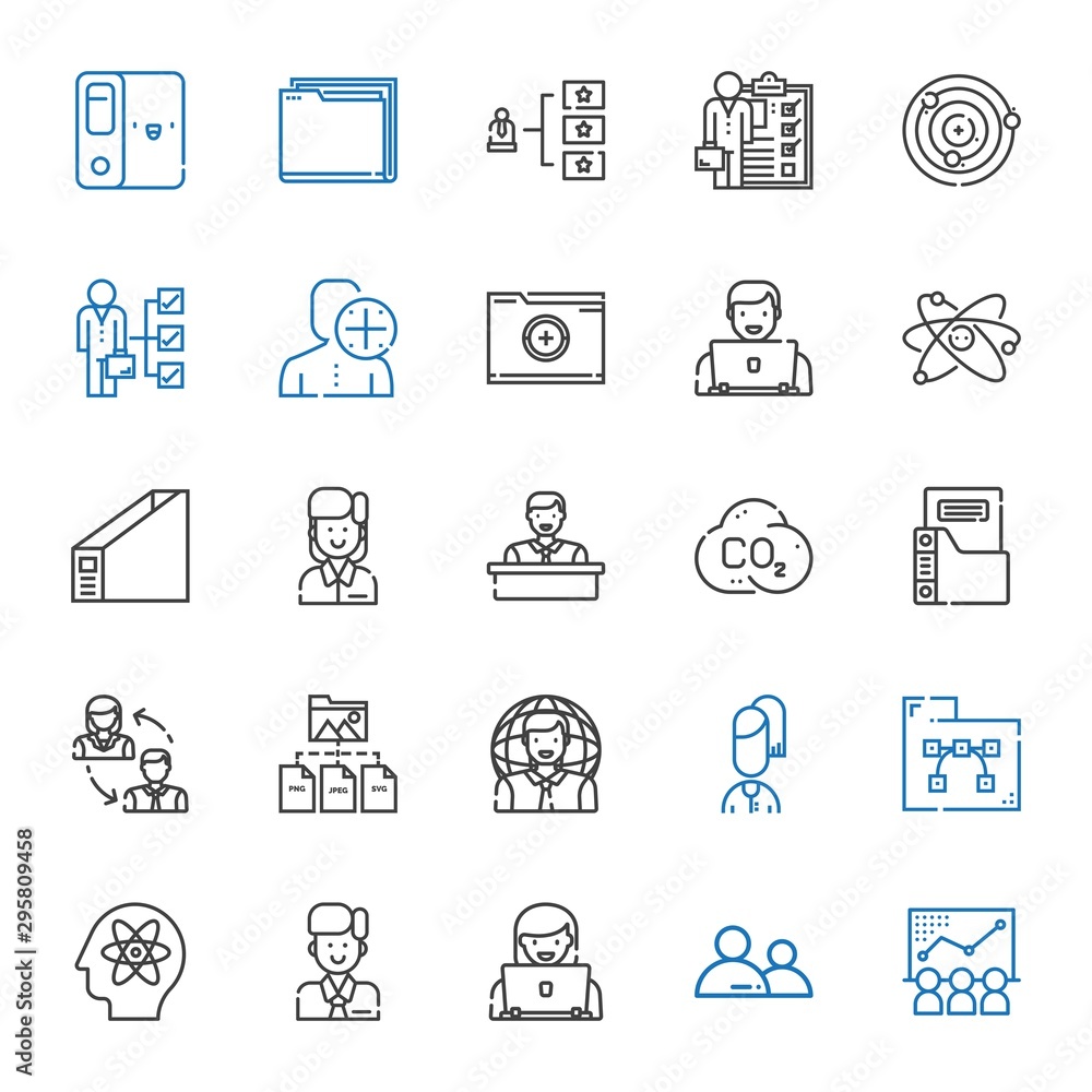 organization icons set organization icons set