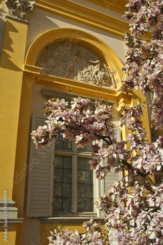 Royal Wilanow Palace in Warsaw  Poland. Europe.