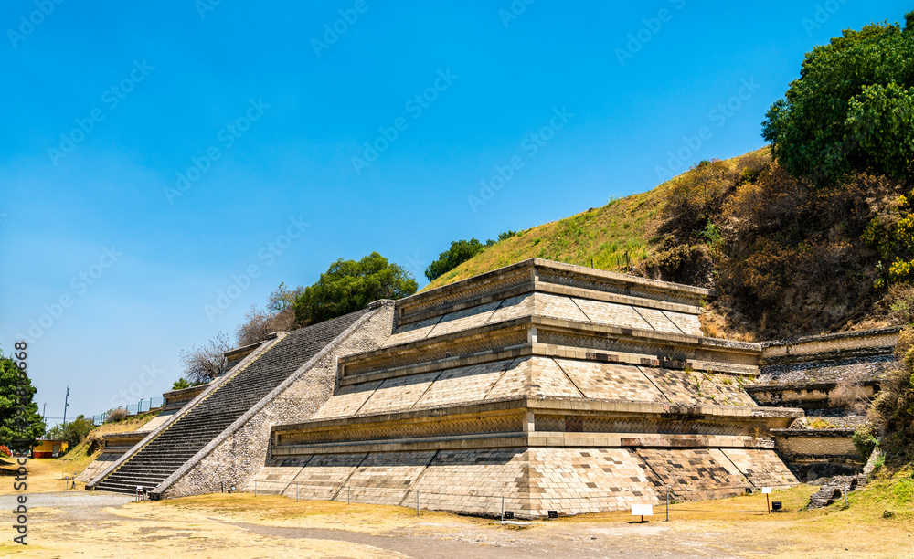 The Great Pyramid of Cholula in Mexico