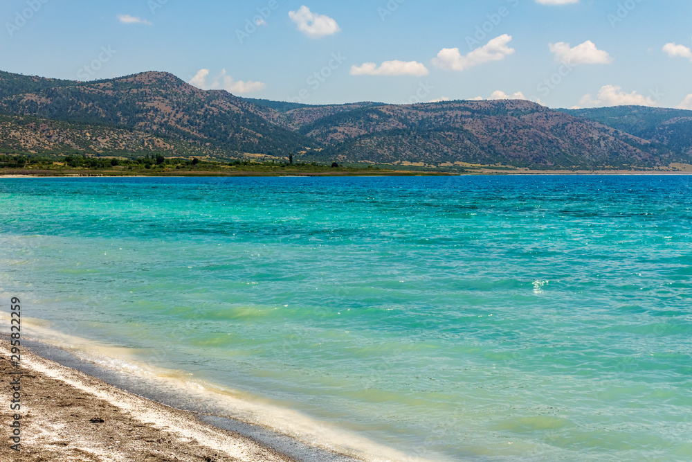 Salda Lake, one of Turkey's deepest, clearest and cleanest tectonic lakes