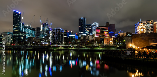 Night Melbourne photo