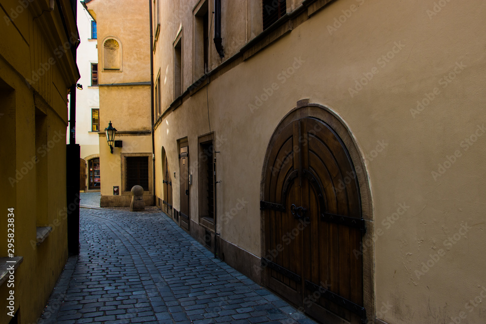 Prague Alleyway