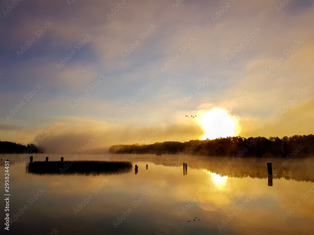 Sunrise on the River Sunrise on the River