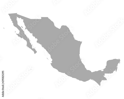 Karte von Mexiko