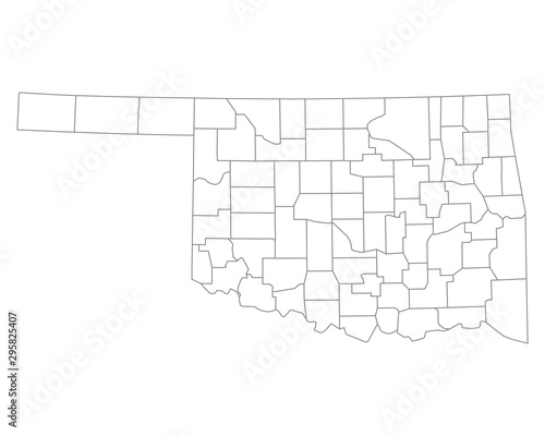 Karte von Oklahoma