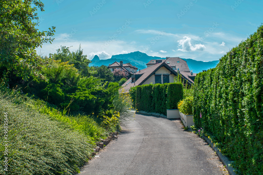 A photo of St Legier, a neighborhood of Vevey, Switzerland