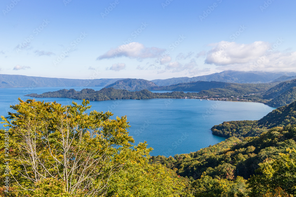 Towada Hachimantai National Park in early autumn