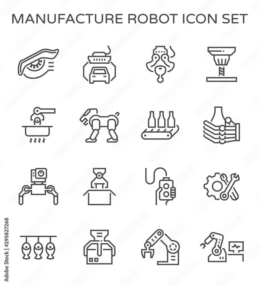 robot production icon