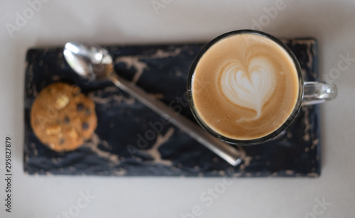 Heart latte more than cookie2