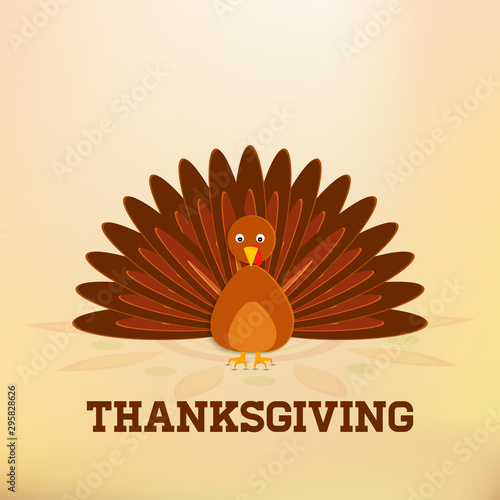 Thanksgiving vector background banner. Hello Thanksgiving greeting text and pattern background. Vector illustration. photo