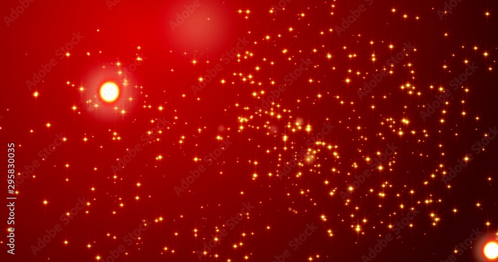 Golden confetti bokeh lights on the black background. 3d illustration Golden confetti bokeh lights on the black background. 3d illustration
