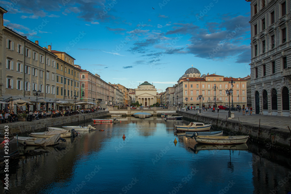 Canal grande di Trieste - Italy