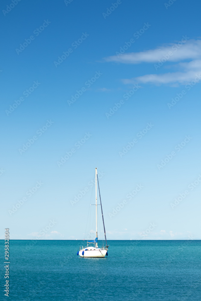 Fototapeta premium Yacht on the sea