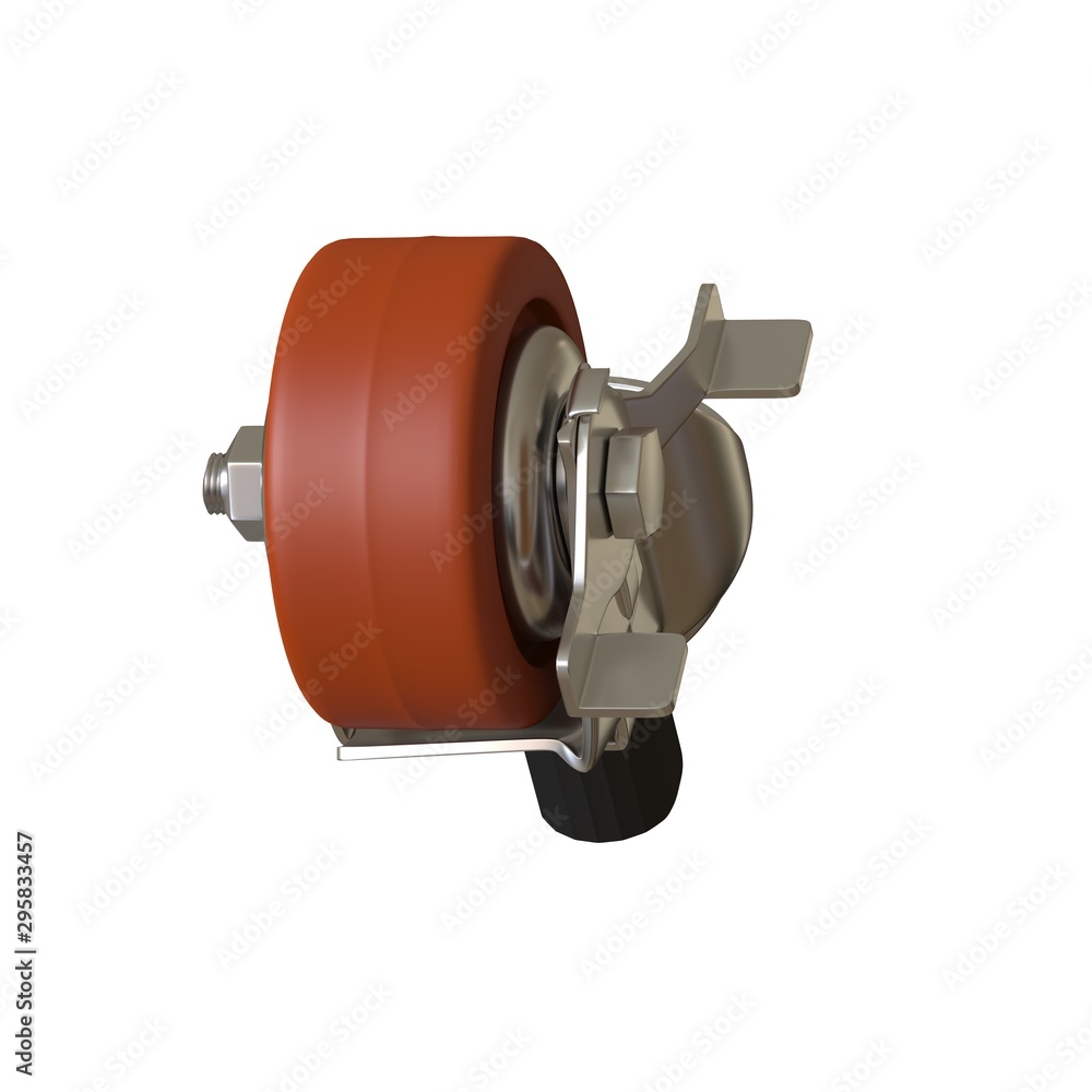 large metal industrial wheel with rubber tire, isolated on white background. 3D rendering of excellent quality in high resolution. It can be enlarged and used as a background or texture. large metal industrial wheel with rubber tire, isolated on white background. 3D rendering of excellent quality in high resolution. It can be enlarged and used as a background or texture.