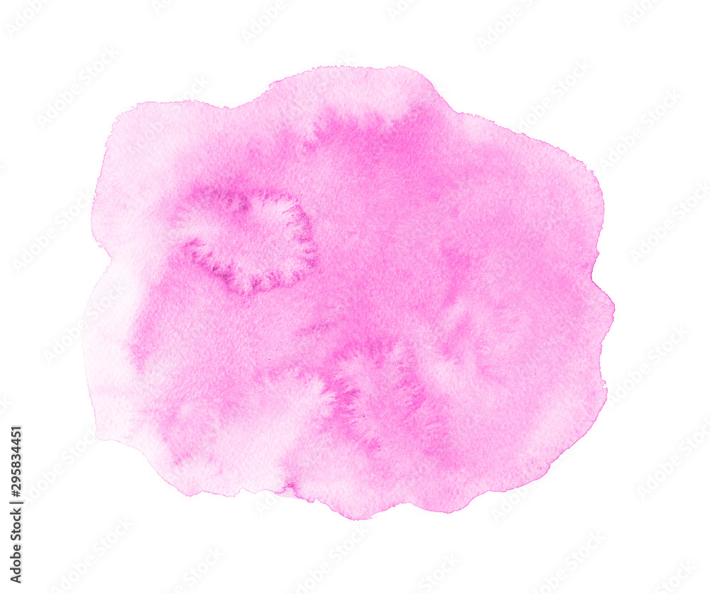 Abstract vibrant lilac color brush paint paper grain texture