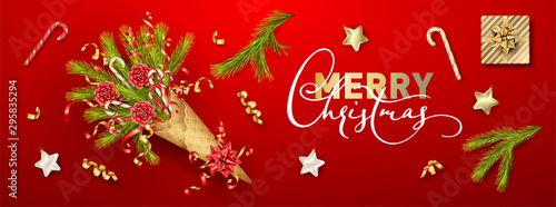 Festive Christmas Background