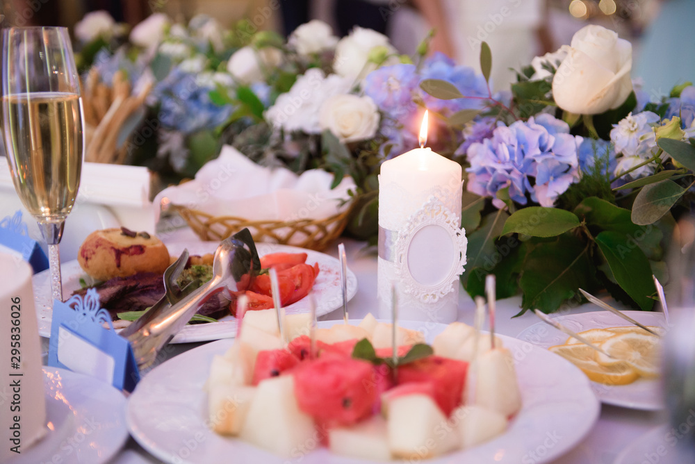 Wedding banquet in a restaurant, party in a restaurant. Wedding banquet in a restaurant, party in a restaurant.