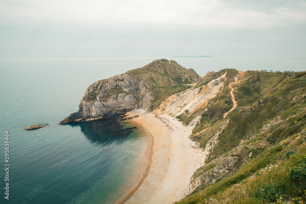 Dorset coast in southern England