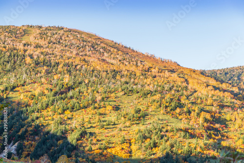 Towada Hachimantai National Park in early autumn