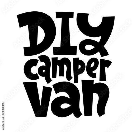 Van life lettering