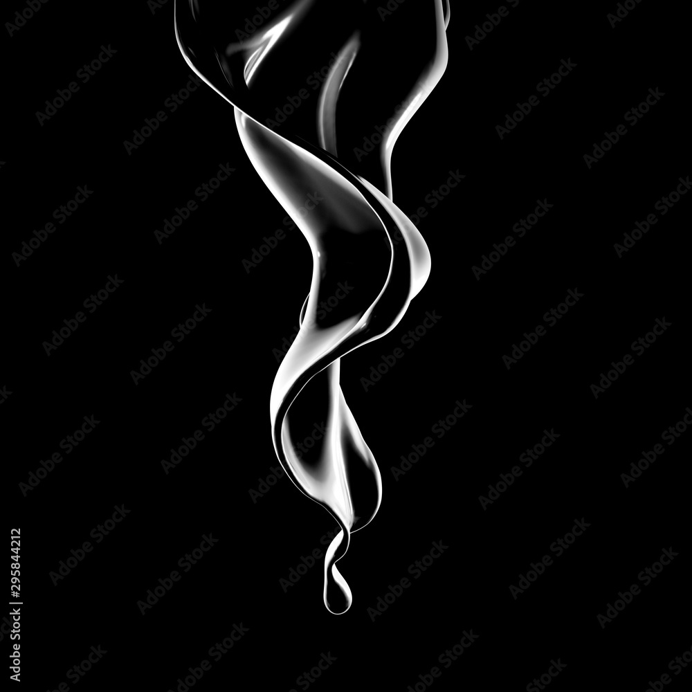Splash fluid. 3d illustration, 3d rendering. Splash fluid. 3d illustration, 3d rendering.