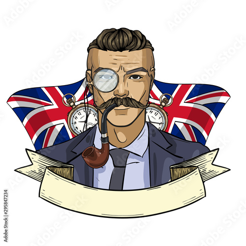 Sketch british man