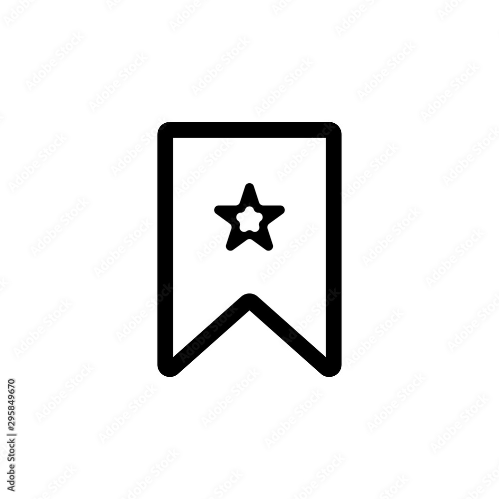 Bookmark Ribbon Symbol Icon Vector Design Illustration EPS 10 Bookmark Ribbon Symbol Icon Vector Design Illustration EPS 10
