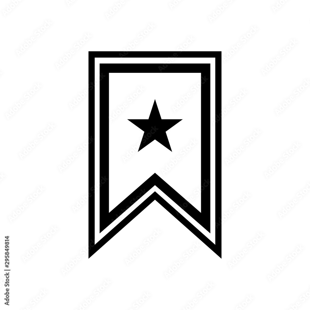 Bookmark Ribbon Symbol Icon Vector Design Illustration EPS 10 Bookmark Ribbon Symbol Icon Vector Design Illustration EPS 10
