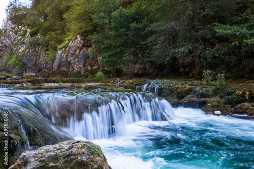 Waterfall Strbacki Buk on Una river in Bosnia and Herzegovina near the Croatian border