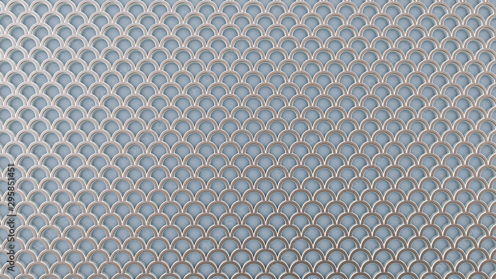 Fototapeta premium Interior pattern, architectural background. 3d illustration, 3d rendering.