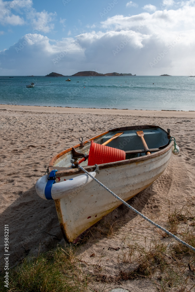 Par beach isles of scilly cornwall england uk Par beach isles of scilly cornwall england uk
