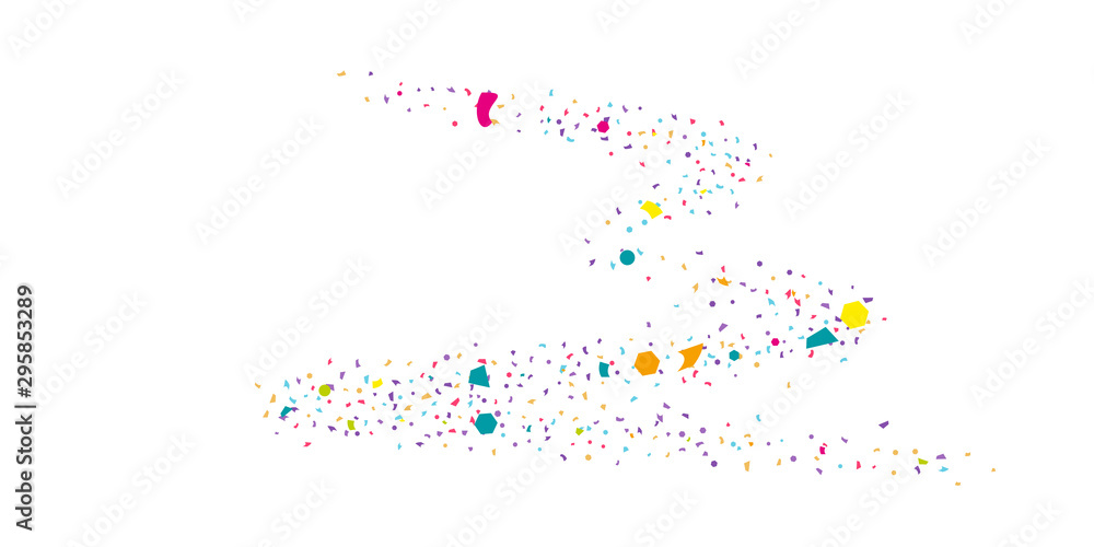 Abstract flying confetti. Abstract flying confetti.