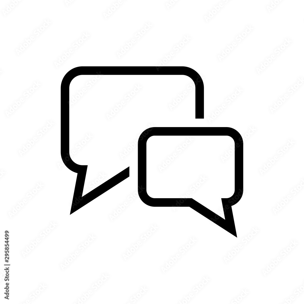 Bubble Speech Symbol Icon Vector Design Illustration EPS 10 Bubble Speech Symbol Icon Vector Design Illustration EPS 10