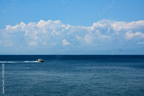 Fototapeta Naklejka Na Ścianę i Meble -  boat in the sea