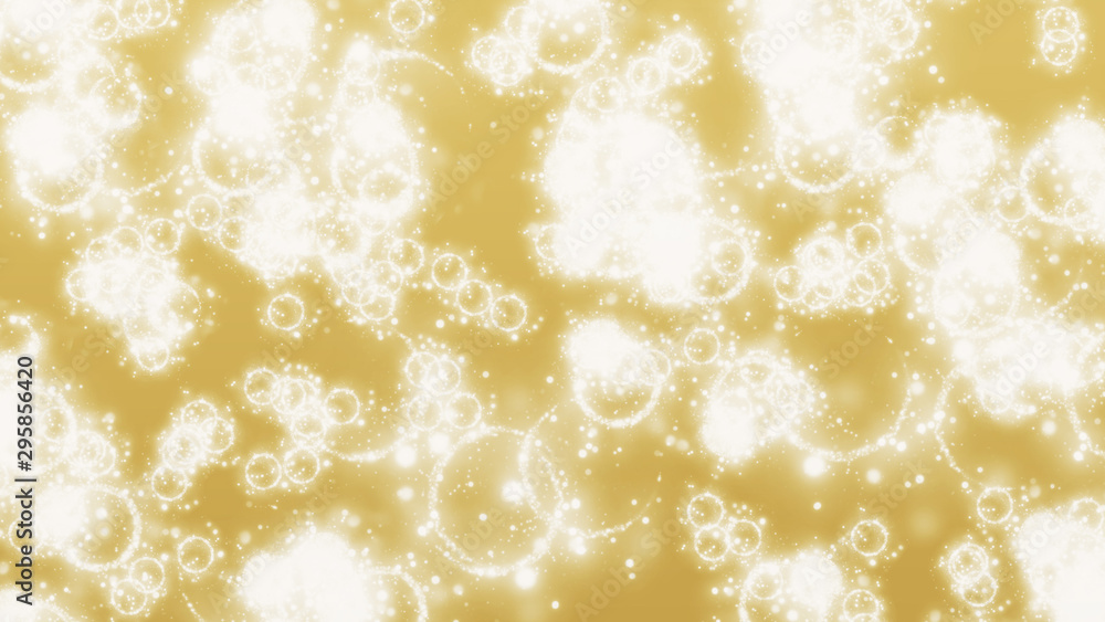 背景素材 バブル 金色1 Stock Illustration Adobe Stock