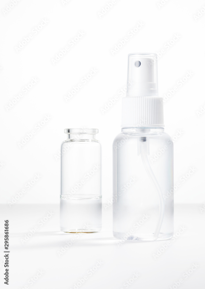 Spray on white background. Spray on white background.