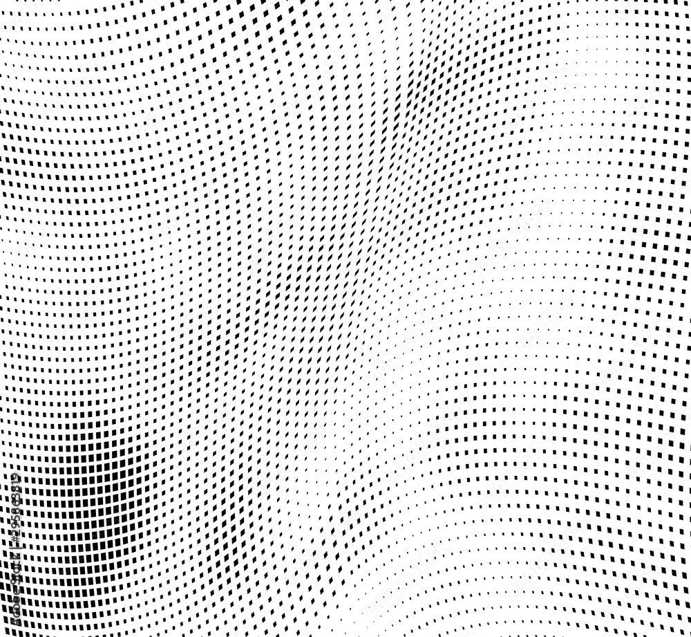 Abstract halftone of dots background. Monochrome texture of waves of dots black on white. Poster pop art Abstract halftone of dots background. Monochrome texture of waves of dots black on white. Poster pop art