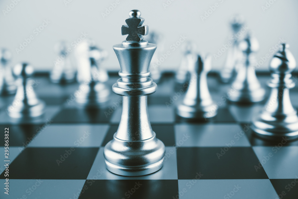 Chess board game business strategy or leadership concept. Chess board game business strategy or leadership concept.