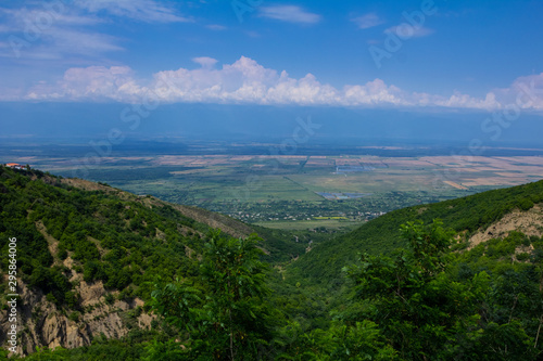 Mountain Landscape  View From Above.