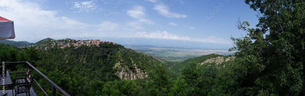 Mountain Landscape, View From Above.